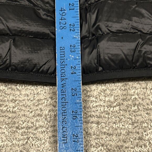 Uniqlo Jacket Womens XS Ultra-Light Down Packable Puffer Black Coat Pockets - Picture 7 of 7